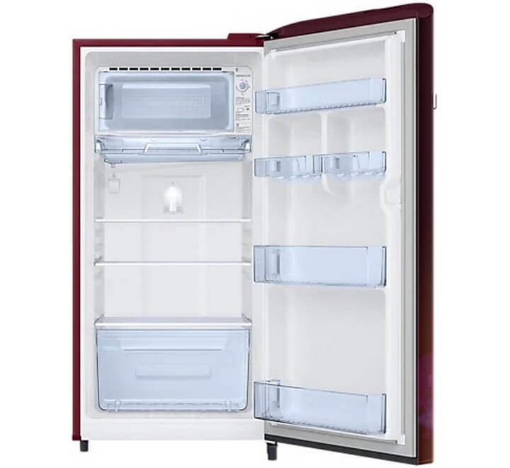Samsung 198L 4 Star Horizontal Curve Design Single Door Refrigerator (RR21B2G2XHT)